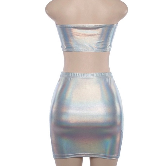 Metallic holographic set - Picture 4 of 4